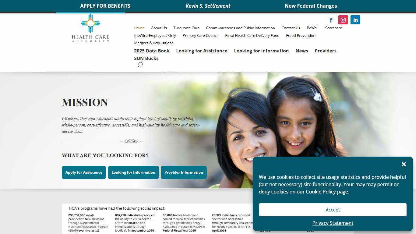 Home – New Mexico Health Care Authority